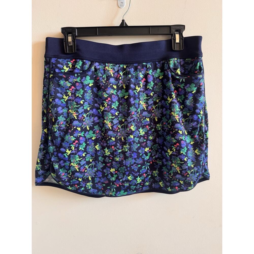 PGA Tour Womens M Golf Skort Skirt Athletic Preppy Athleisure Pickleball Tennis
